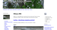 Desktop Screenshot of milaca.com