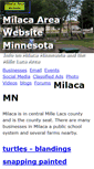 Mobile Screenshot of milaca.com